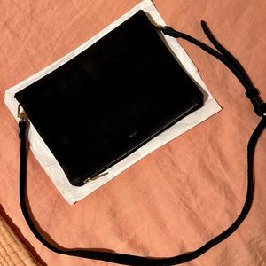 Clhei Kona suede crossbody bag/clutch